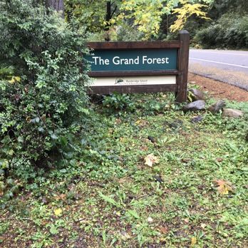 Grand Forest - Entrance - Hiking Near Me - Bainbridge Island, Washington