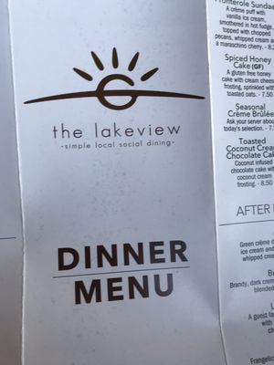 The Lakeview Restaurant by null