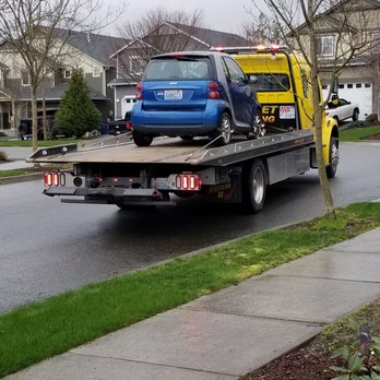 Budget Towing & Auto Repair - Good-bye Little Car, you've been good. - Towing Near Me - Mount Vernon, Washington