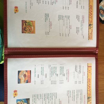 Benny's Restaurant - Benny's lunch menu - Mexican Near Me - Tucson, Arizona Benny's Restaurant - Benny's lunch menu - Mexican Near Me - Tucson, Arizona