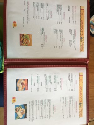 Menu photo 5 Benny's Restaurant Tucson, AZ