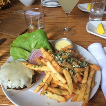 Parkside - The cheeseburger! - Seafood Near Me - Austin, Texas