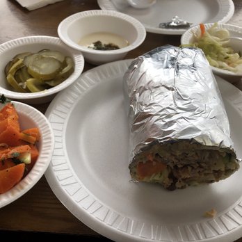 Dr. Laffa - The half Laffa with my gamut of salads and sauces - served during dine-in :) - Mediterranean Near Me - North York, Ontario Dr. Laffa - The half Laffa with my gamut of salads and sauces - served during dine-in :) - Mediterranean Near Me - North York, Ontario