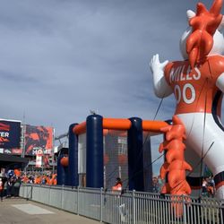 Empower Field at Mile High - Outside of stadium on game day