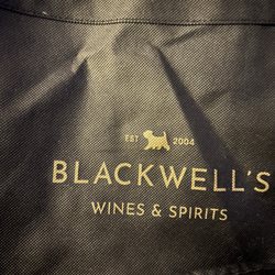 Blackwell's Wines & Spirits - Blackwell's custom bag