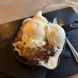 Pawleys Tap House & Grill - Blueberry cobbler