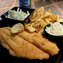 The Waveland Pub - The catfish special was amazing!