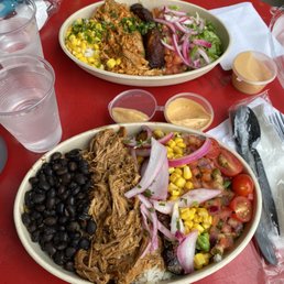 Pernil Arepa (pulled pork)
