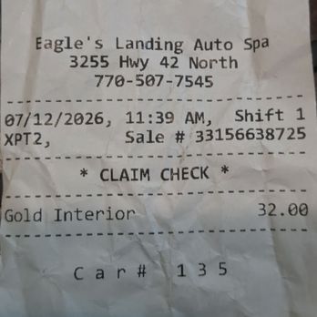 Eagles Landing Auto Spa - Interior service paid - Oil Change Stations Near Me - Stockbridge, Georgia Eagles Landing Auto Spa - Interior service paid - Oil Change Stations Near Me - Stockbridge, Georgia
