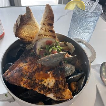 Catch Oyster Bar - Seafood South Shore Fish Stew - Seafood Near Me - Patchogue, New York Catch Oyster Bar - Seafood South Shore Fish Stew - Seafood Near Me - Patchogue, New York