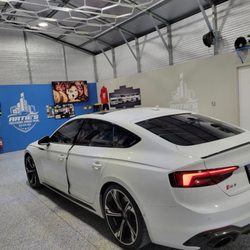 Artie's Professional Window Tinting - Audi s4 ceramic 5% rear and 20% sides