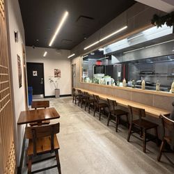 KOBA Korean BBQ - Halfway to the bathroom and food crab area to the right