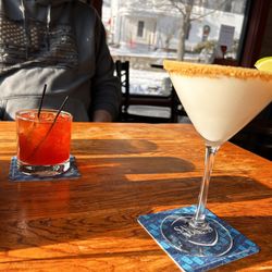 Nolan's Brick Oven Bistro - Key Lime Martini Old Fashion