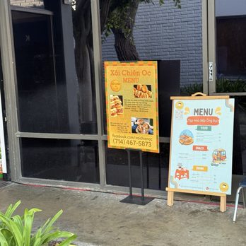Xoi Chien Oc - Menu - Vietnamese Near Me - Garden Grove, California