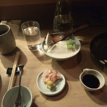 Rintaro - Silken tofu, served cold with soy sauce, ginger, scallions, and bonito flakes. - Izakaya Near Me - San Francisco, California