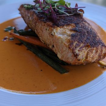 The Olive Restobar - Scottish Salmon - Mediterranean Near Me - Downey, California