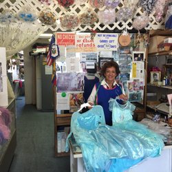 M & M Bridal Shop - This is Mary (the shop owner). She is very sweet & smart lady. She has been doing this for 30 years.