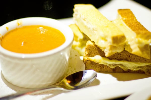 Photo of The Third Edition - Washington, DC, DC, US. grilled cheese n tomato soup