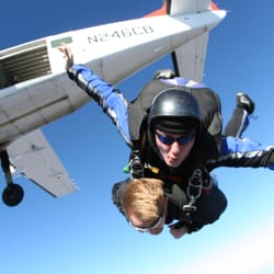 Skydiving Over Charlotte