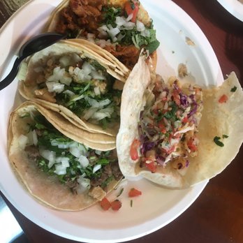 Tacos Cancun - Fish taco, carne asada taco, pastor taco, and chicken taco. - Mexican Near Me - Glendale, California Tacos Cancun - Fish taco, carne asada taco, pastor taco, and chicken taco. - Mexican Near Me - Glendale, California