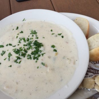 Shoreline Cafe - New England Clam Chowder - Seafood Near Me - Santa Barbara, California Shoreline Cafe - New England Clam Chowder - Seafood Near Me - Santa Barbara, California