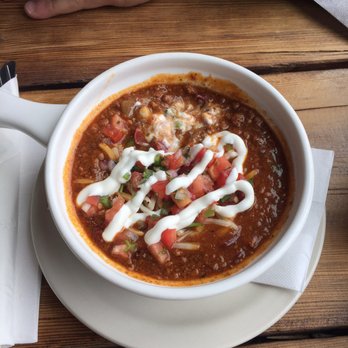 B18 Coffee Kitchen - Chilli soup is delicious! - Coffee & Tea Near Me - Jersey City, New Jersey