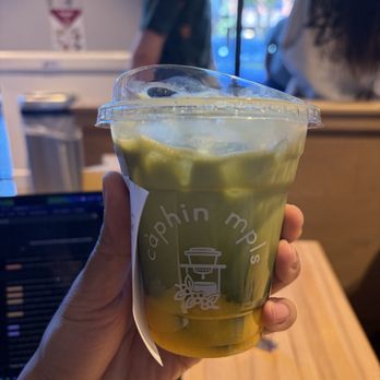 Càphin Minneapolis - Mango matcha - Vietnamese Near Me - Minneapolis, Minnesota