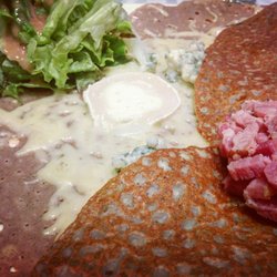 La Blanche Hermine - Généreuse crêpe aux 3 fromages !