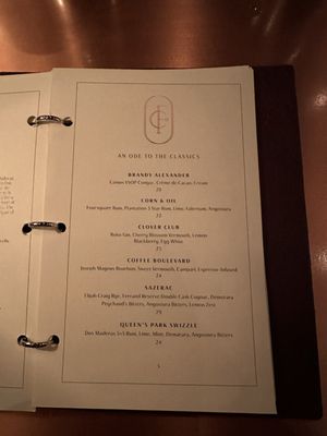 Menu photo 2 Founders Club Seattle, WA