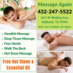 Massage Again - Walk-in & Appointment Welcome