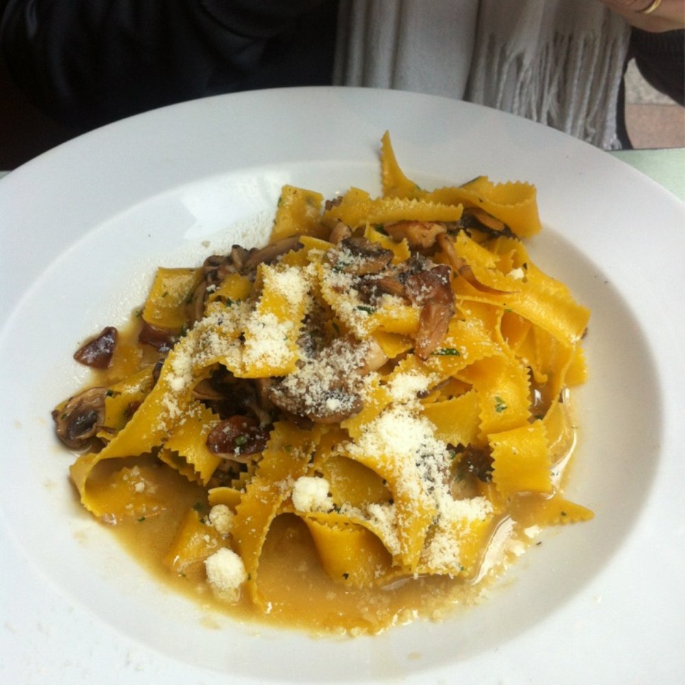 Carluccios - Papardelle and fungi - Italian Near Me - London, XGL