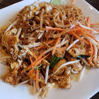 Cherry Thai Cafe - Chicken pad thai. - Thai Near Me - Aurora, Colorado