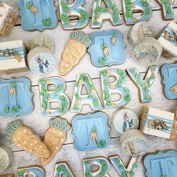Cake - Gourmet Sugar Service - Baby shower treats - Desserts Near Me Cake - Gourmet Sugar Service - Baby shower treats - Desserts Near Me