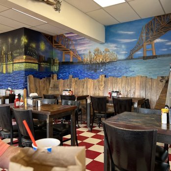 Quebedeaux's Boudin & Cracklins - Dining room wall - Cajun/Creole Near Me - Alexandria, Louisiana Quebedeaux's Boudin & Cracklins - Dining room wall - Cajun/Creole Near Me - Alexandria, Louisiana