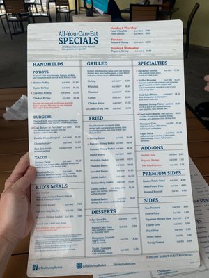 Menu photo 7 Shrimp Basket Navarre, FL Menu photo 7 Shrimp Basket Navarre, FL