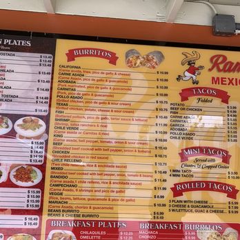 Ramberto’s Mexican Food - Menu 2024 - Mexican Near Me - Spring Valley, California Ramberto’s Mexican Food - Menu 2024 - Mexican Near Me - Spring Valley, California