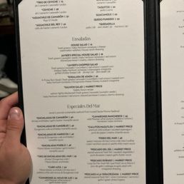 Menu page 1 Menu page 1