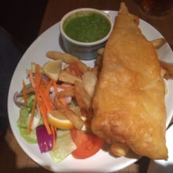 Cat With No Tail - Fish and a few chips