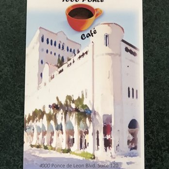 4000 Ponce Cafe - Menu - Restaurants Near Me - Coral Gables, Florida 4000 Ponce Cafe - Menu - Restaurants Near Me - Coral Gables, Florida
