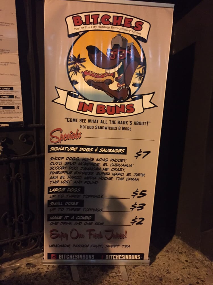 Food from Bitches In Buns