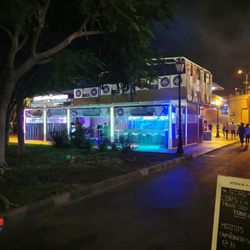 Bunker - Outside. Saturday night