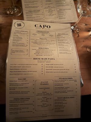 Menu photo 1 Capo Restaurant Boston, MA