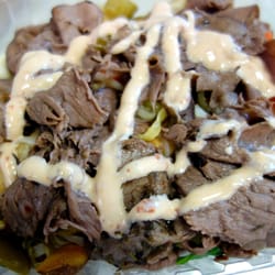 Louie B Fresh Mobile Kitchen & Catering Truck - Kingbeef salad