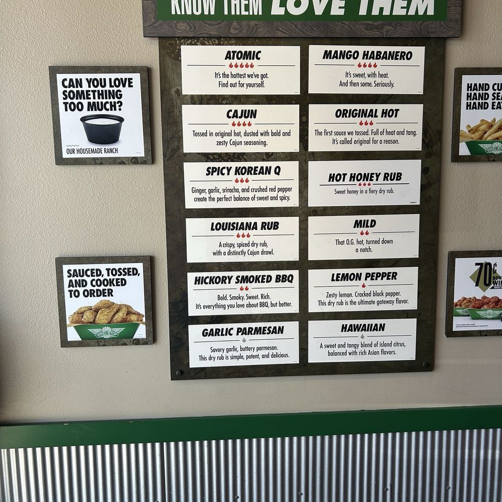 Wingstop - Wing flavors - Chicken Wings Near Me - Grand Rapids, Michigan