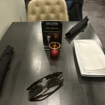 Soul Prime - A table for two but no room for food or drinks - Soul Food Near Me - Chicago, Illinois Soul Prime - A table for two but no room for food or drinks - Soul Food Near Me - Chicago, Illinois