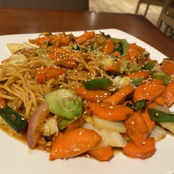 Sakura Sushi & Teppanyaki - Vegetable Yakisoba, sort of, as that was only available at the hibachi grill. This is some sort of stir fry. - Japanese Near Me - Flagstaff, Arizona