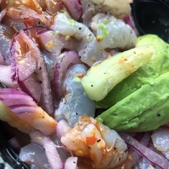 Mariscos El Muchacho Alegre - Aguachile con un poco de Tapatio - Seafood Near Me - North Hollywood, California Mariscos El Muchacho Alegre - Aguachile con un poco de Tapatio - Seafood Near Me - North Hollywood, California
