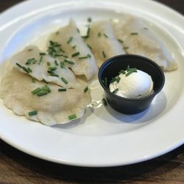 Sauerkraut and Kielbasa Pierogi