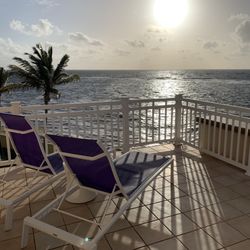 Marriott St Kitts Beach Club - Sunrise over the Atlantic