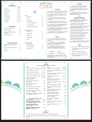 Menu photo 4 Comida Sarasota, FL